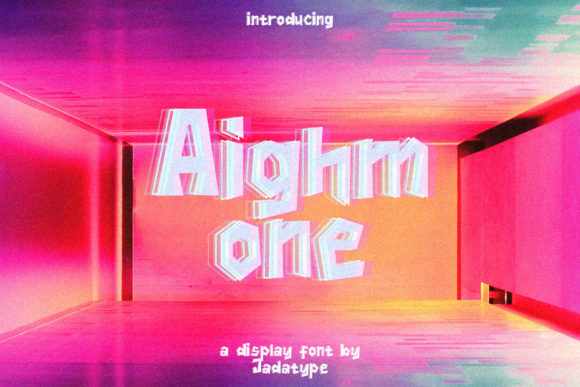 Aighmone Font for Bold Design