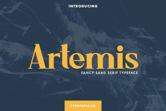 Artemis: A Bold Display Font for Creative Projects