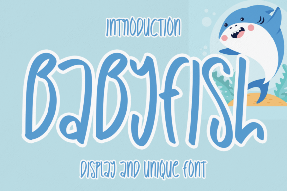 Babyfish Font for Playful Campaigns