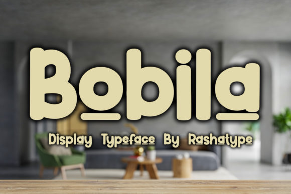 Bobila Font for Web Design