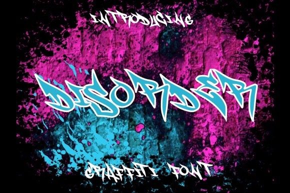 Disorder Font for Bold Web Design