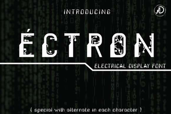 Ectron Font for Creative Makers