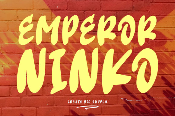 Emperor Ninko Font for Creative Projects
