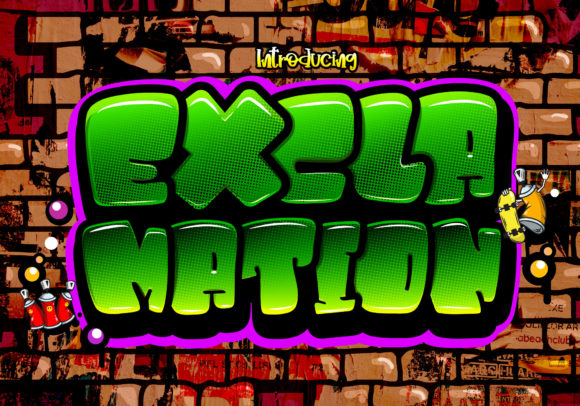 Exclamation: A Bold Display Font
