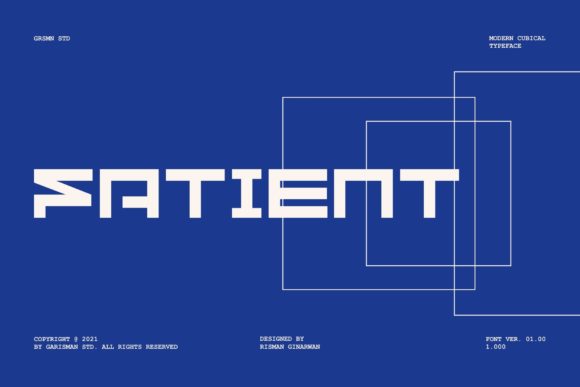 Fatient: Bold Display Font