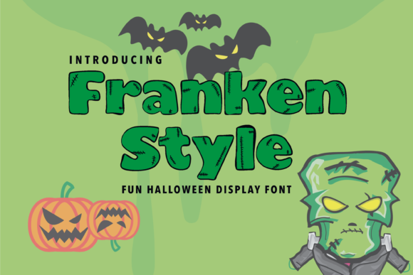 Franken Style Font for Web Design