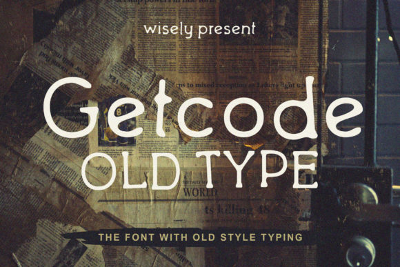 Getcode Old: A Vintage Font for Business Branding