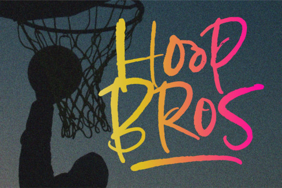 Hoop Bros Font for Creative Campaigns