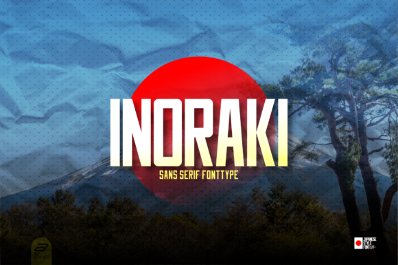 Inoraki Font for Business Branding