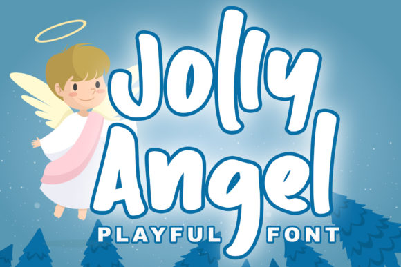Jolly Angel Font for Editorial Design