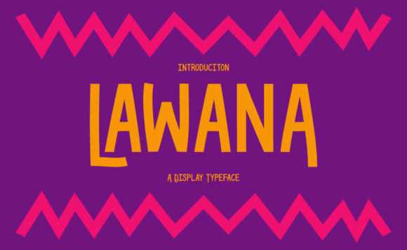 Lawana Font for Creative Projects
