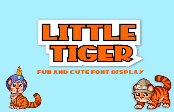 Little Tiger Font for Web Design