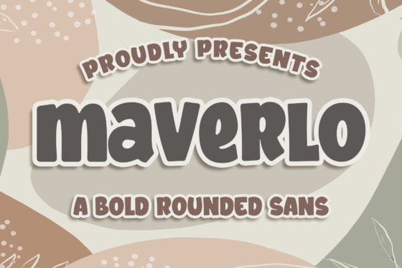 Maverlo: Bold Display Font