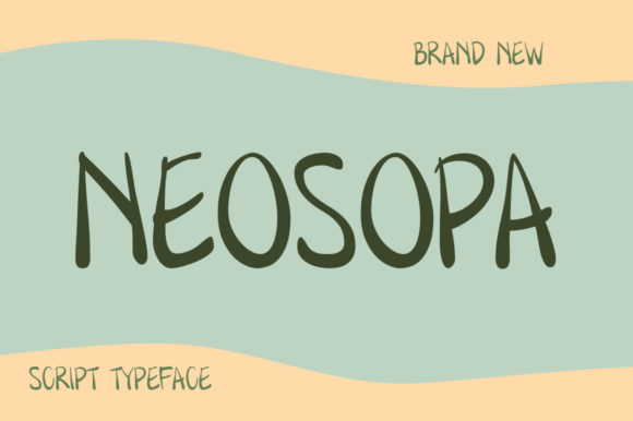 Neosopa: A Font for Business Magic
