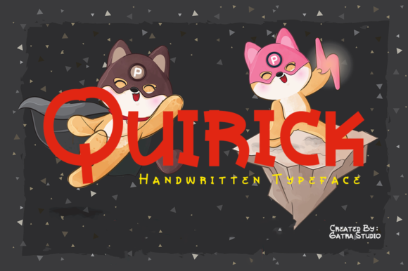 Quirick Font for Creative Web Design