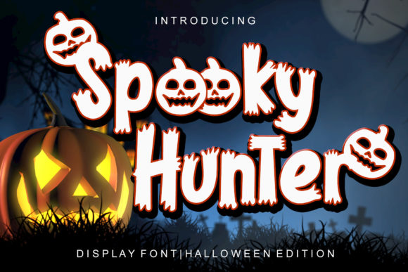 Spooky Hunter Font for Halloween Branding