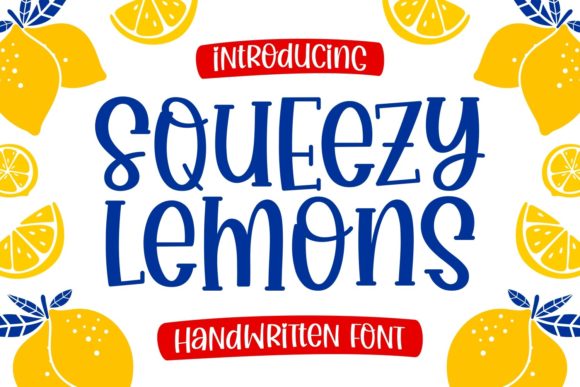 Squeezy Lemons Font Review