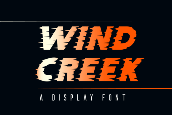 Wind Creek Font for Bold Web Design